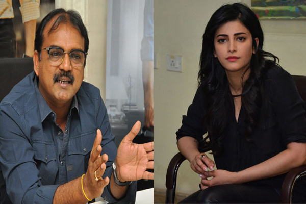 మెగాస్టార్ –  కొరటాల సినిమాలో  శ్రుతి హాసన్  ?