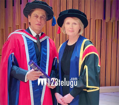 మళ్లీ డాక్టరేట్ అందుకున్న షారుక్ ఖాన్ !