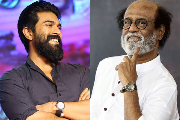 అక్కడ ‘రజినీకాంత్’  తరువాత ‘రామ్ చరణే’  !