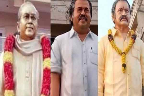 ముదురుతున్న సినీ ప్రముఖుల విగ్రహాల వివాదం !