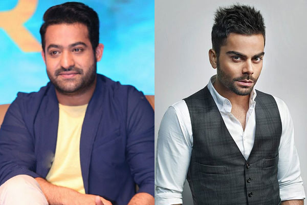 ఎన్టీఆర్,కోహ్లీ నిజంగానే  కలిసి నటిస్తున్నారు…!