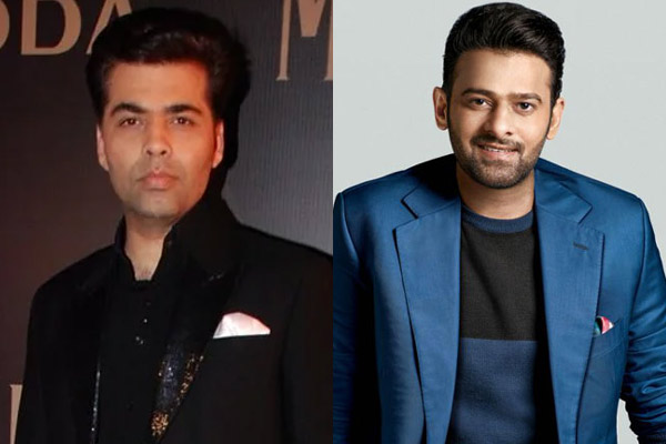 కరణ్ జోహార్‌ తో  ప్రభాస్ సినిమా చేస్తాడా ?