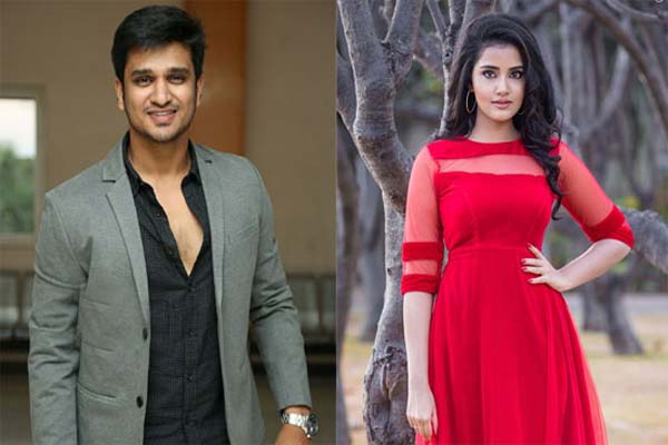 నిఖిల్ కి జోడిగా  అనుపమ పరమేశ్వరనేనా ?