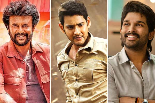 మహేష్, బన్నీ రాకతో నెమ్మదించిన రజిని  !