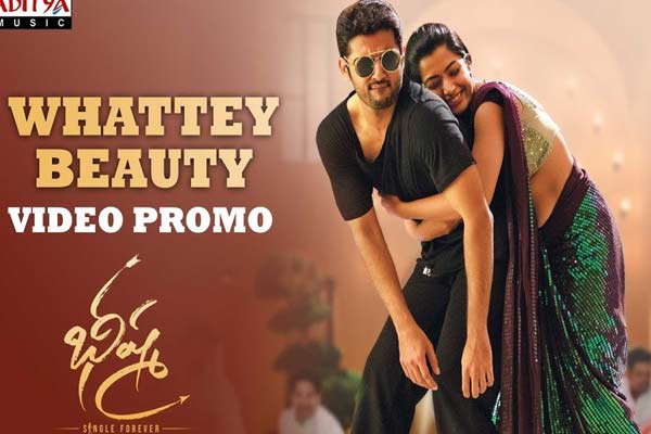 మాస్ సాంగ్ వీడియో ప్రోమోతో అలరిస్తోన్న ‘భీష్మ’  !