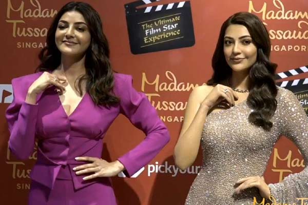 మైనపు బొమ్మగా చందమామ కాజల్