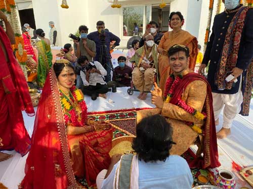 సింపుల్ గా నిఖిల్-పల్లవి ల వివాహం పూర్తి..!
