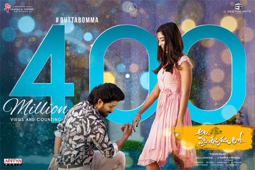 బన్నీ సెన్సేషన్..ఇక నెక్స్ట్ టార్గెట్ హాఫ్ బిలియనే!