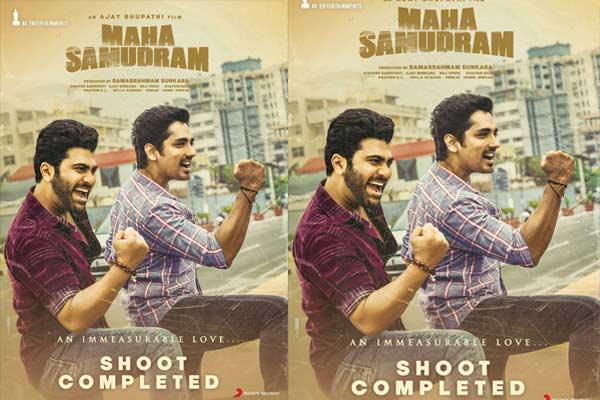 షూట్ కంప్లీట్ చేసుకున్న శర్వా ఇంటెన్స్ డ్రామా.!