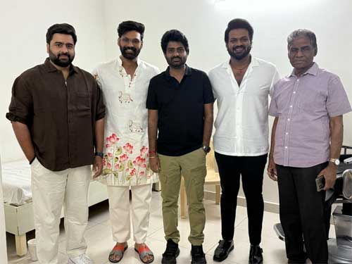 పిక్ టాక్: ప్రమోషన్స్ షురూ చేసిన ‘భైరవం’ టీమ్