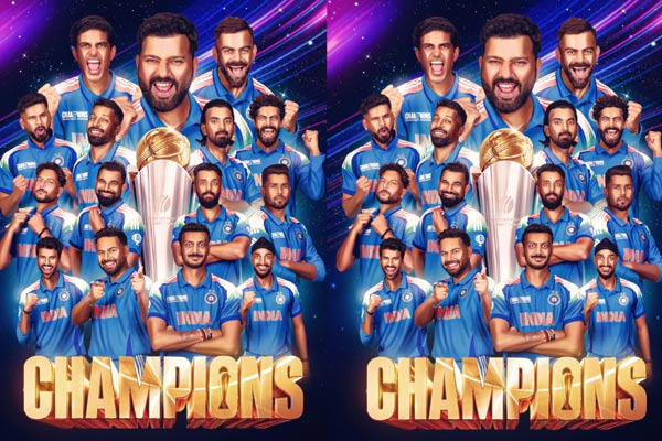 ICC Champions Trophy Final : ఐసీసీ ఛాంపియన్స్ ట్రోఫీ ఫైనల్స్ లో భారత్ అద్భుత విజయం!