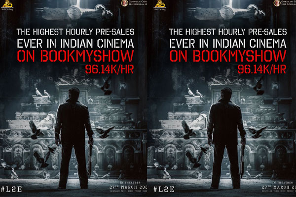 బుకింగ్స్ లో “ఎంపురాన్” ఇండియన్ సినిమా రికార్డు!