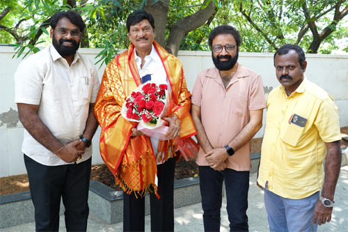 నటకిరీటి రాజేంద్ర ప్రసాద్ చేతుల మీదుగా ‘పోలీస్ వారి హెచ్చరిక’ సాంగ్ రిలీజ్