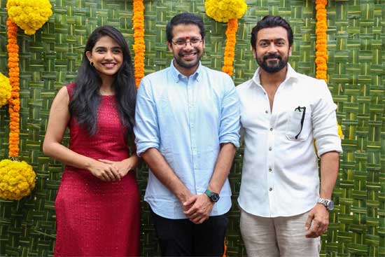 ఫోటో మూమెంట్: పళని మురుగన్ సన్నిధిలో సూర్య, వెంకీ అట్లూరి