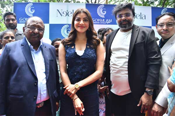 కాజల్ చేతులు మీదుగా ‘గోకులం సిగ్నేచర్ జూవెల్స్’ సరికొత్త షోరూమ్ లాంఛ్