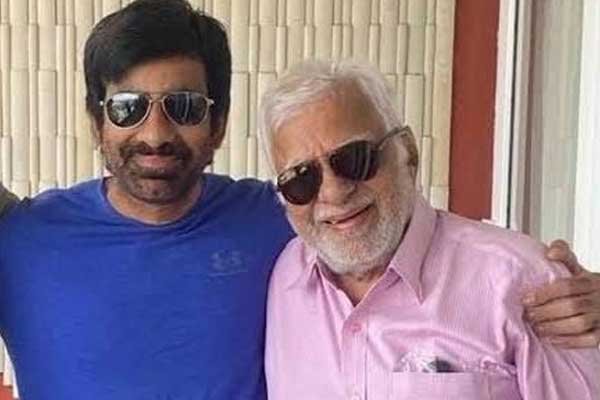 మరో విషాదం: హీరో రవితేజకి పితృ వియోగం!