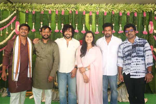 పూజా కార్యక్రమాలతో ప్రారంభమైన టిడిఆర్ సినిమాస్ బ్యానర్ ప్రొడక్షన్ నెంబర్ 1