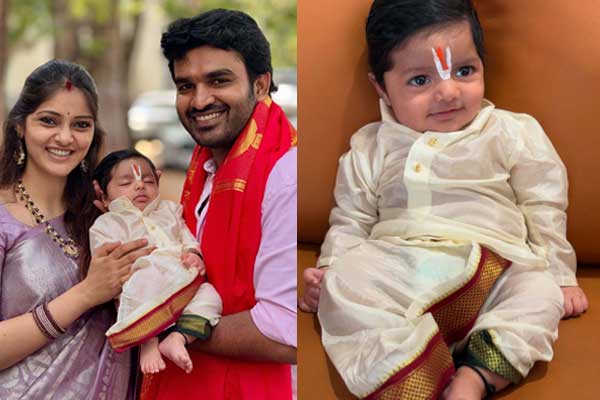 మొదటిసారి కొడుకు ఫోటో  రివీల్ చేసిన హీరో !