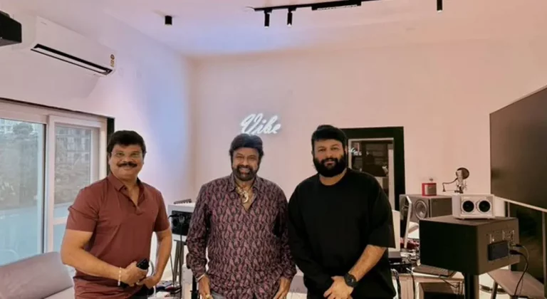 ఫోటో మూమెంట్ : ఇంటర్వెల్ ఎపిసోడ్ రికార్డింగ్‌లో ‘అఖండ 2’ టీమ్ బిజీ!