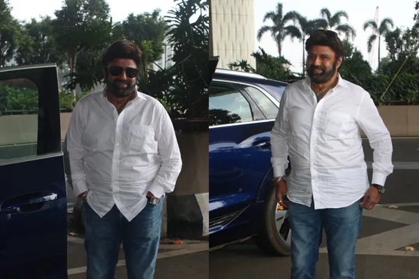 ఫోటోలు : ముంబై విమానాశ్రయంలో బాలకృష్ణ