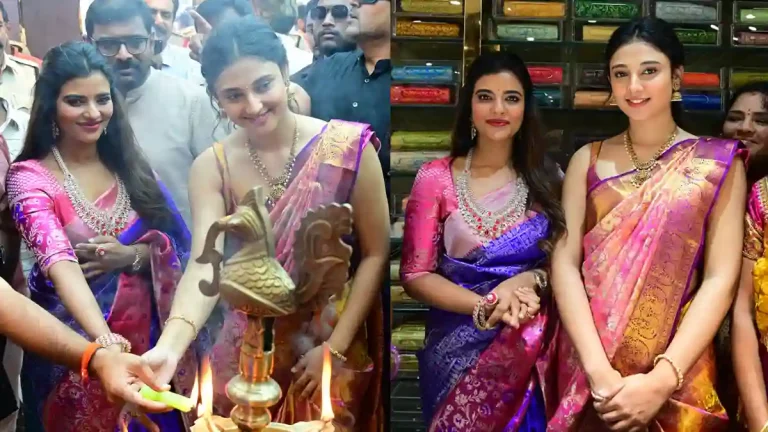 ఫోటోలు : శుభప్రద షాపింగ్ మాల్‌ను ప్రారంభించిన ఐశ్వర్య రాజేష్ మరియు రితికా నాయక్