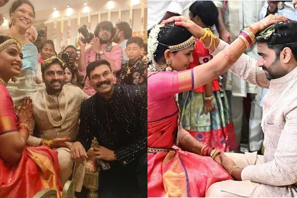 ఫోటోలు : సెలబ్రిటీల గ్రేస్ నారా రోహిత్ – సిరీ లెల్ల పెళ్లి