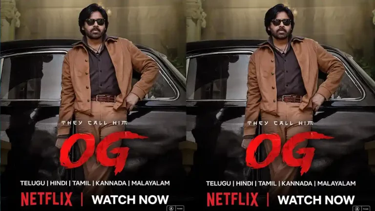 “They Call Him OG” నెట్‌ఫ్లిక్స్‌లో స్ట్రీమింగ్: పవన్ కళ్యాణ్ యాక్షన్ చిత్రం 5 భాషల్లో విడుదల