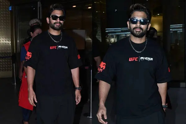 ఫోటోలు: అల్లు అర్జున్ ముంబై విమానాశ్రయంలో