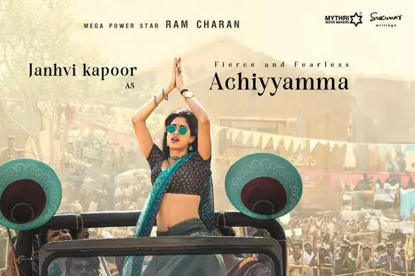 కొత్త పోస్టర్లు: జాన్వీ కపూర్ పెద్ది నుండి (రామ్ చరణ్)