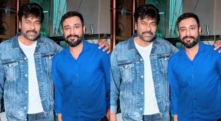 ఫోటో మూమెంట్: ‘మన శంకర వరప్రసాద్’ గారితో క్రికెటర్ రాయుడు