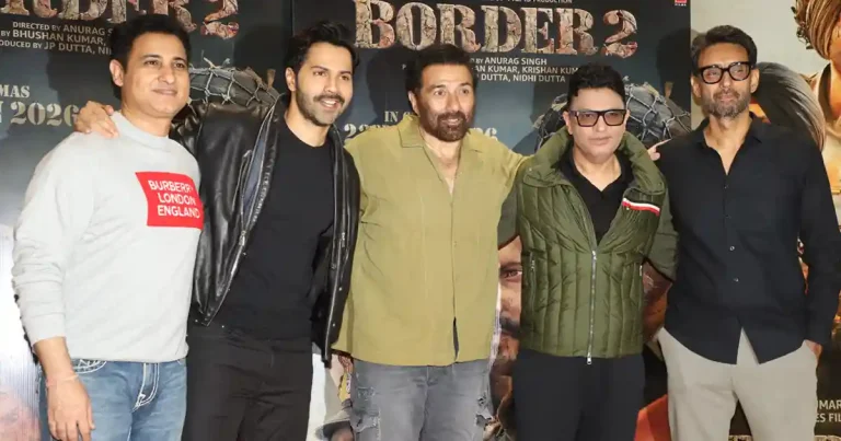 ఫోటోలు : సన్నీ డియోల్ మరియు వరుణ్ ధావన్  బోర్డర్ 2 ను ప్రమోట్ చేస్తున్నారు