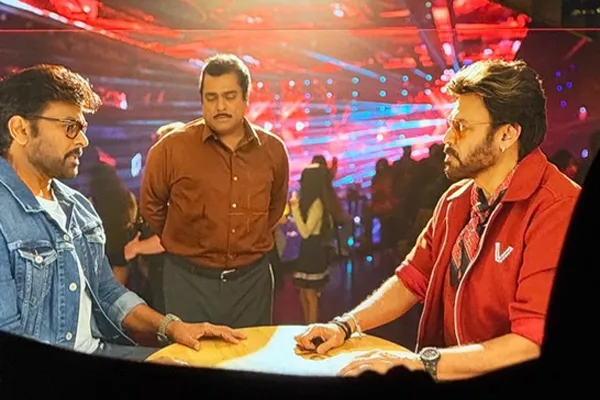 ఆన్-సెట్ స్టిల్స్ : మన శంకర వరప్రసాద్ గారు (చిరంజీవి, నయనతార)