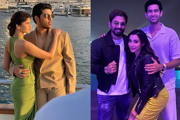 ఫోటోలు: అల్లు అర్జున్ మరియు స్నేహితులు దుబాయ్‌లో శిరీష్ గ్రాండ్ ప్రీ వెడ్డింగ్ షూట్‌