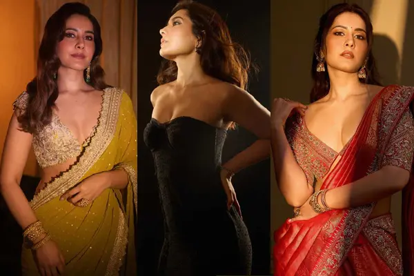 గ్లామరస్ కలెక్షన్ : ఫ్యాషన్ మూమెంట్స్ లో రాశి ఖన్నా