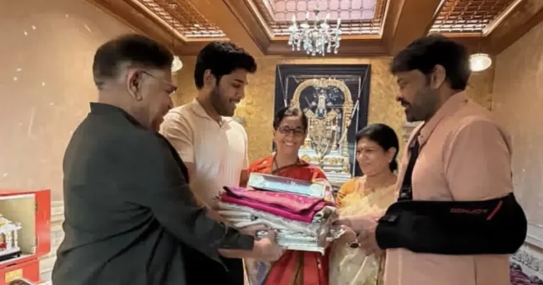 అల్లు వారి పెళ్లి సందడి షురూ.. తొలి పత్రిక మెగాస్టార్ కే..!