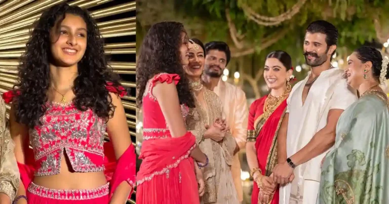 విజయ్, రష్మిక రిసెప్షన్‌లో స్పెషల్ అట్రాక్షన్‌గా మహేష్ బాబు కూతురు.. నెట్టింట వైరల్ అవుతున్న క్యూట్ పిక్స్!