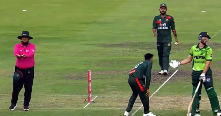 పాకిస్థాన్ కు బంగ్లా షాక్: ‘విలేజ్ క్రికెట్’ తరహాలో వివాదాస్పద రనౌట్..మైదానంలో ముదిరిన వివాదం!