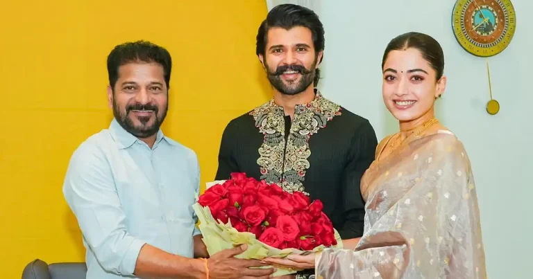 ఫోటో మూమెంట్ : విజయ్-రష్మికలకు సీఎం రేవంత్ రెడ్డి స్పెషల్ విషెస్..!