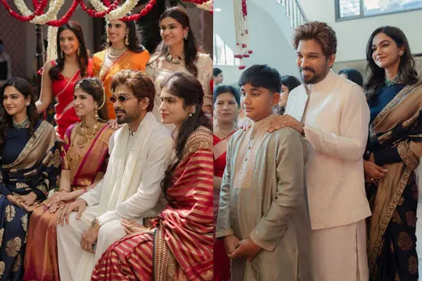 ఫోటోలు : అల్లు శిరీష్ – నయనిక రెడ్డి ప్రీ-వెడ్డింగ్ వేడుక