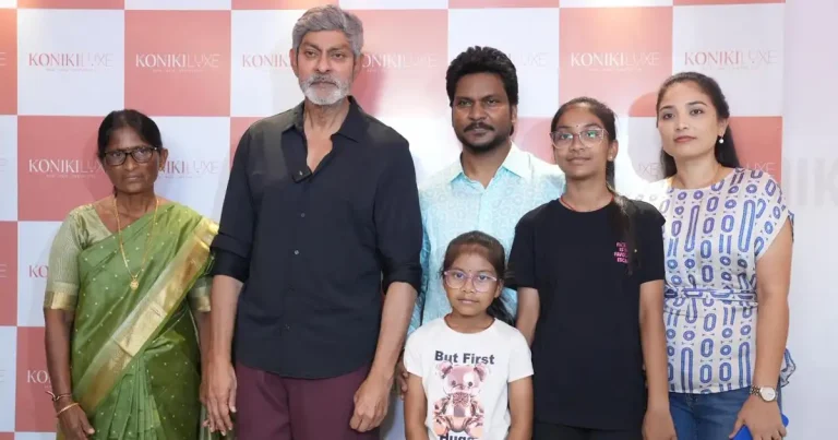 జగపతిబాబు చేతుల మీదుగా ‘కొణికి లక్స్’ స్కిన్ కేర్ ప్రారంభం