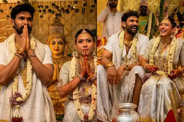 ఫోటోలు : బెల్లంకొండ శ్రీనివాస్, కావ్య రెడ్డిల వివాహ వేడుకలో బెస్ట్ మూమెంట్స్