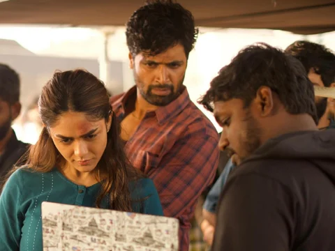 వర్కింగ్ స్టిల్స్ : డెకాయిట్ (అడివి శేష్, మృణాల్ ఠాకూర్)