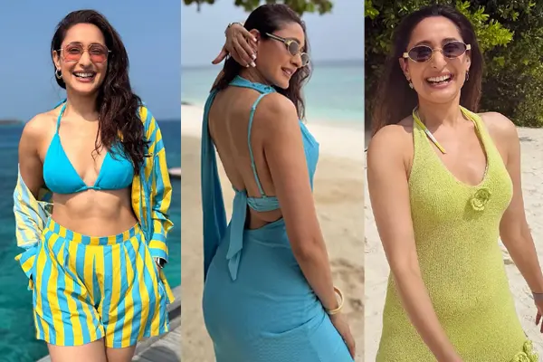 ఫోటోలు : బీచ్ వెకేషన్స్‌లో స్విమ్‌వేర్‌లో స్టన్ చేస్తున్న ప్రగ్యా జైస్వాల్
