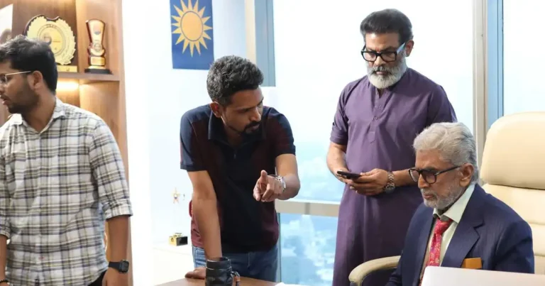‘ది బ్రేకింగ్ న్యూస్’ నుంచి “మేకింగ్ ఆఫ్ విశ్వ” గ్లిమ్స్ విడుదల