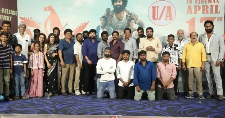​ఏప్రిల్ 17న ప్రేక్షకుల ముందుకు ‘తెరచాప’.. ఘనంగా ప్రీ రిలీజ్ వేడుక