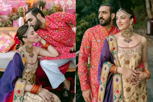 ఫోటోలు: హీరోయిన్ మెహ్రీన్ పెళ్లి వేడుకలో బ్యూటిఫుల్ మూమెంట్స్