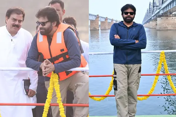 ఫోటోలు : రాజమండ్రి పుష్కర ఘాట్ లో పవన్‌ కల్యాణ్‌ పర్యటన