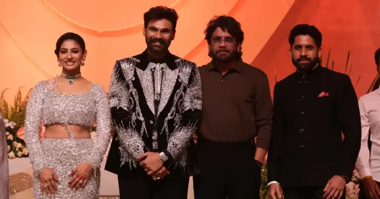 ఫోటోలు : బెల్లంకొండ శ్రీనివాస్ – కావ్యల వివాహ రిసెప్షన్ – సెట్ 1