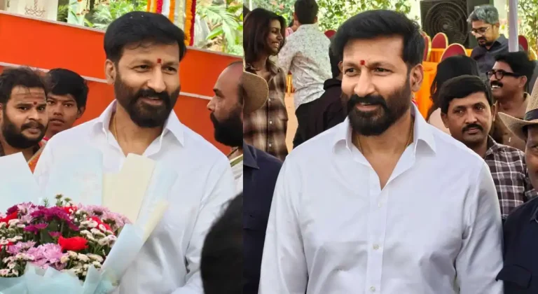 గోపీచంద్ కొత్త సినిమా: జోడీగా అనార్కలి.. దర్శకుడిగా మారిన ప్రముఖ యాక్షన్ మాస్టర్!