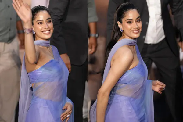 ఫోటోలు : పెద్ది ట్రైలర్ విడుదల కార్యక్రమంలో జాన్వీ కపూర్